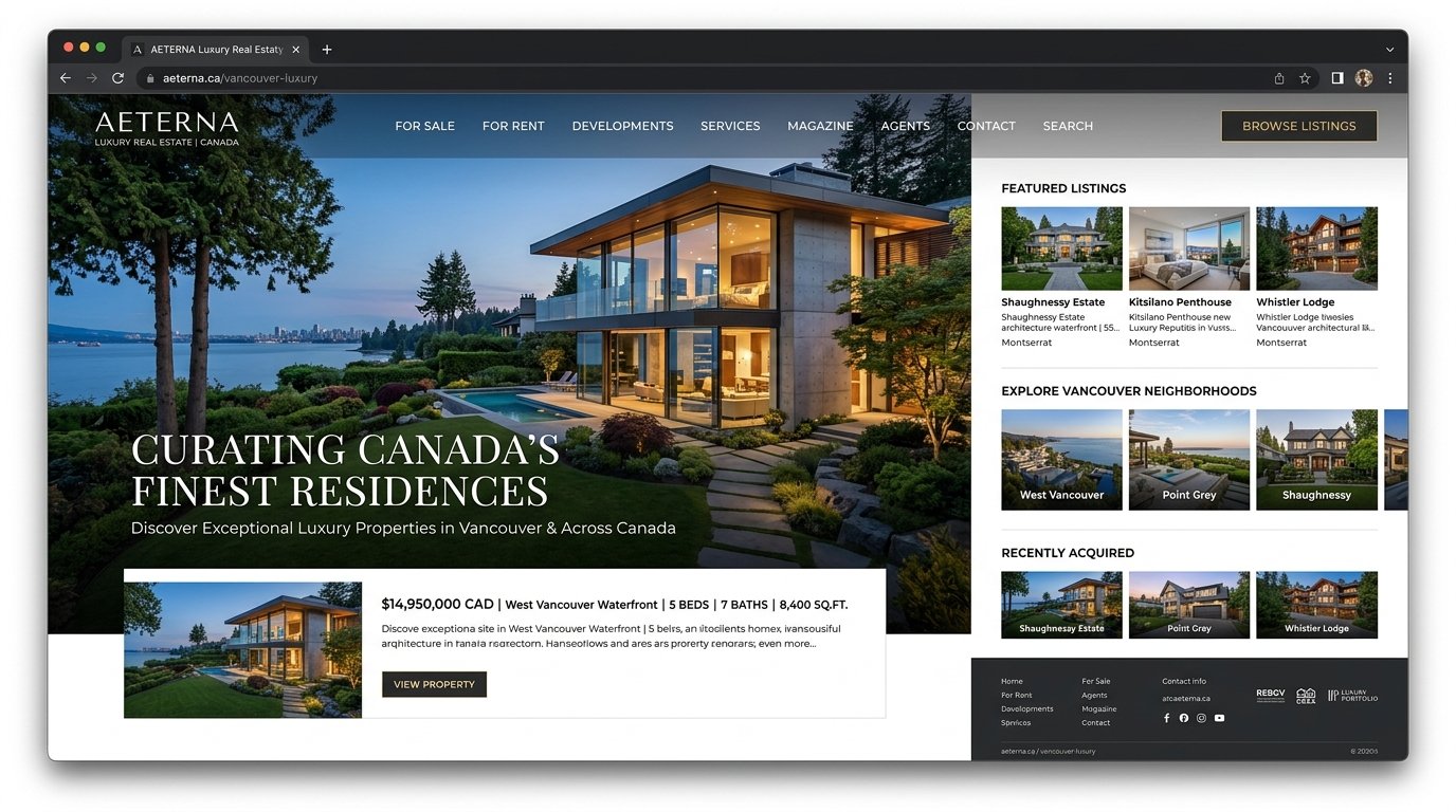 Real Estate Website Canada