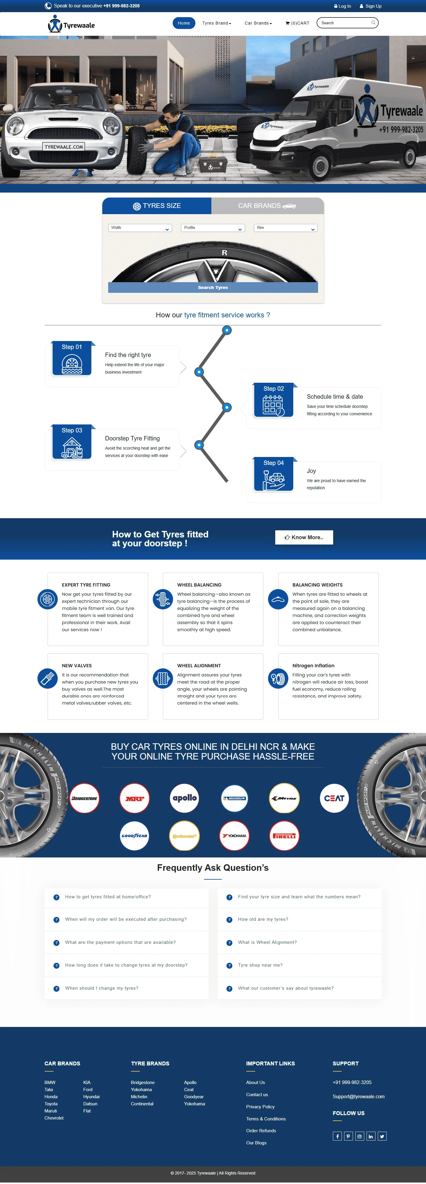 Tyrewaale On-Demand Booking App