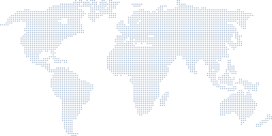 World dotted grid map backdrop